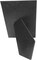 4" x 6" Lizard Finish Easel Back for Art Glass, Picture Frames, & All Craft Projects, 3 Pack